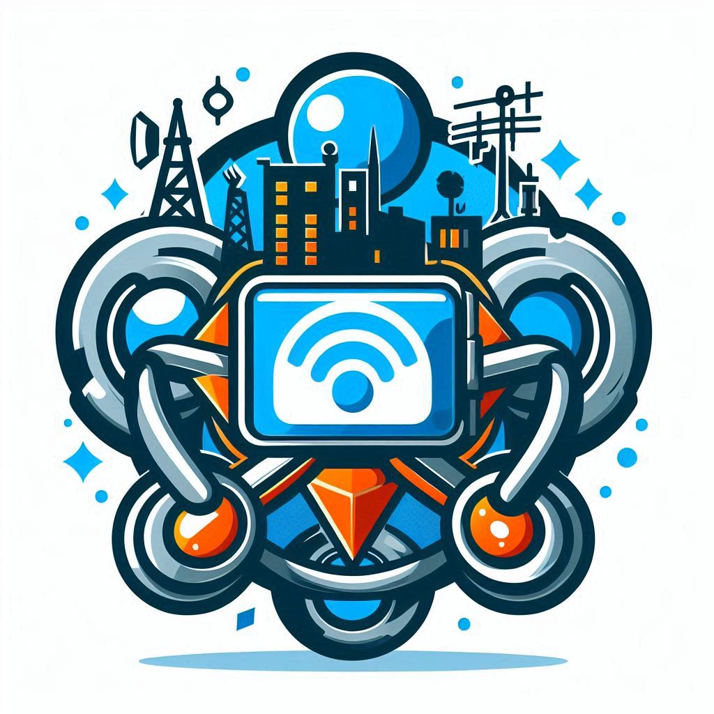 logo de enlace en la web con radio de comunicación de radioaficionados 1